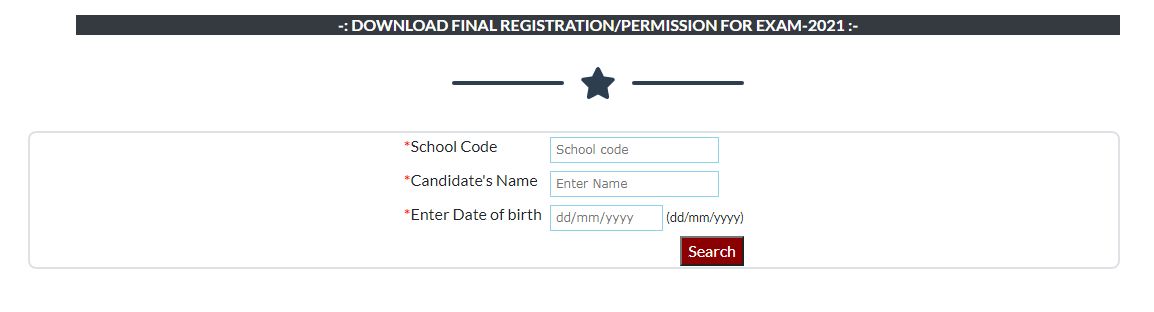 Matric Dummy Registration Card Download 2021