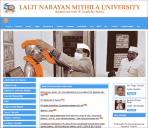LNMU UG Part 1 Admission 2022-2025: Apply Online, Notification