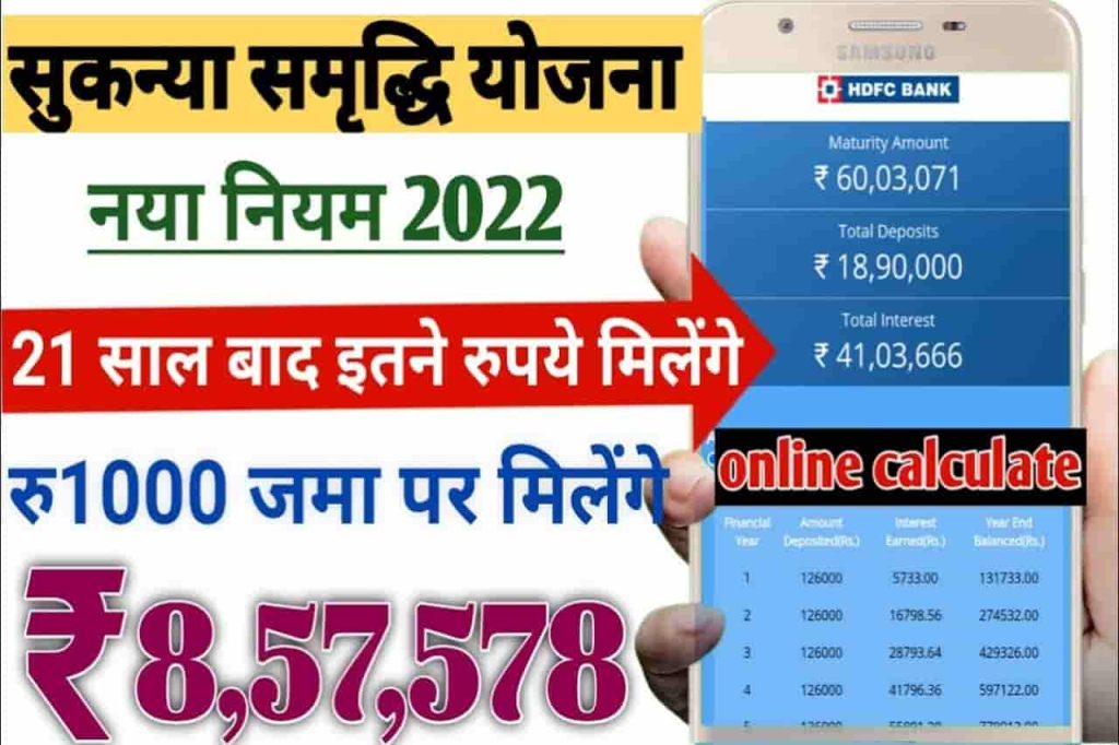 Sukanya Samriddhi Yojana 2022-23