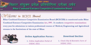 Bihar Engineering Counselling 2021- Dates, Schedule, Choice Filling 3 bceceboard.bihar.gov.in 2021