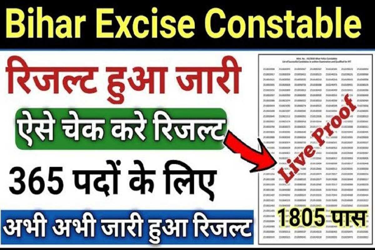 CSBC Bihar Police Prohibition Constable Result 2022 CSBC Exam Date- Full Info 20 CSBC Results Upload of Prohibition Constable || Bihar Excise Constable Result Out || CSBC Result