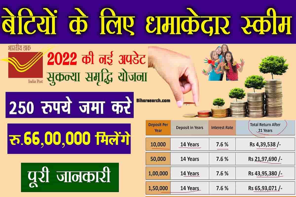 Sukanya Samridhi Yojana 2022: घर मे बेटी है, तो शादी मे पैसो की चिन्ता खत्म सरकार दे रही है लाखो रुपये ऐसे उठाए लाभ- Full Information 1 Sukanya Samridhi Yojana