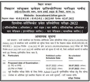 Bihar Paramedical Exam Admit Card 2022 Download Online – Exam Date 3 Bihar Paramedical Exam Admit Card 2022 Download Online – Exam Date