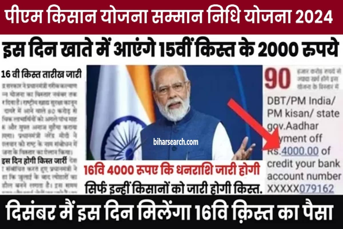 PMKSY Latest News 2024 | सभी किसानो के लिए बड़ी खुशखबरी, इस दिन आ जाएगी 16वी क़िस्त, लिस्ट हुई जारी, देखे | 2 PMKSY Latest News