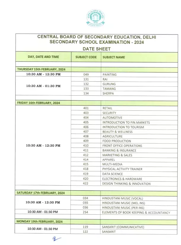 CBSE Board Exam Centre List 2024: CBSE Board कक्षा 10वी 12वी के नए परीक्षा केंद्रों की लिस्ट हुई जारी, यहाँ से चेक करें Full Information 3 CBSE Board Exam Centre List